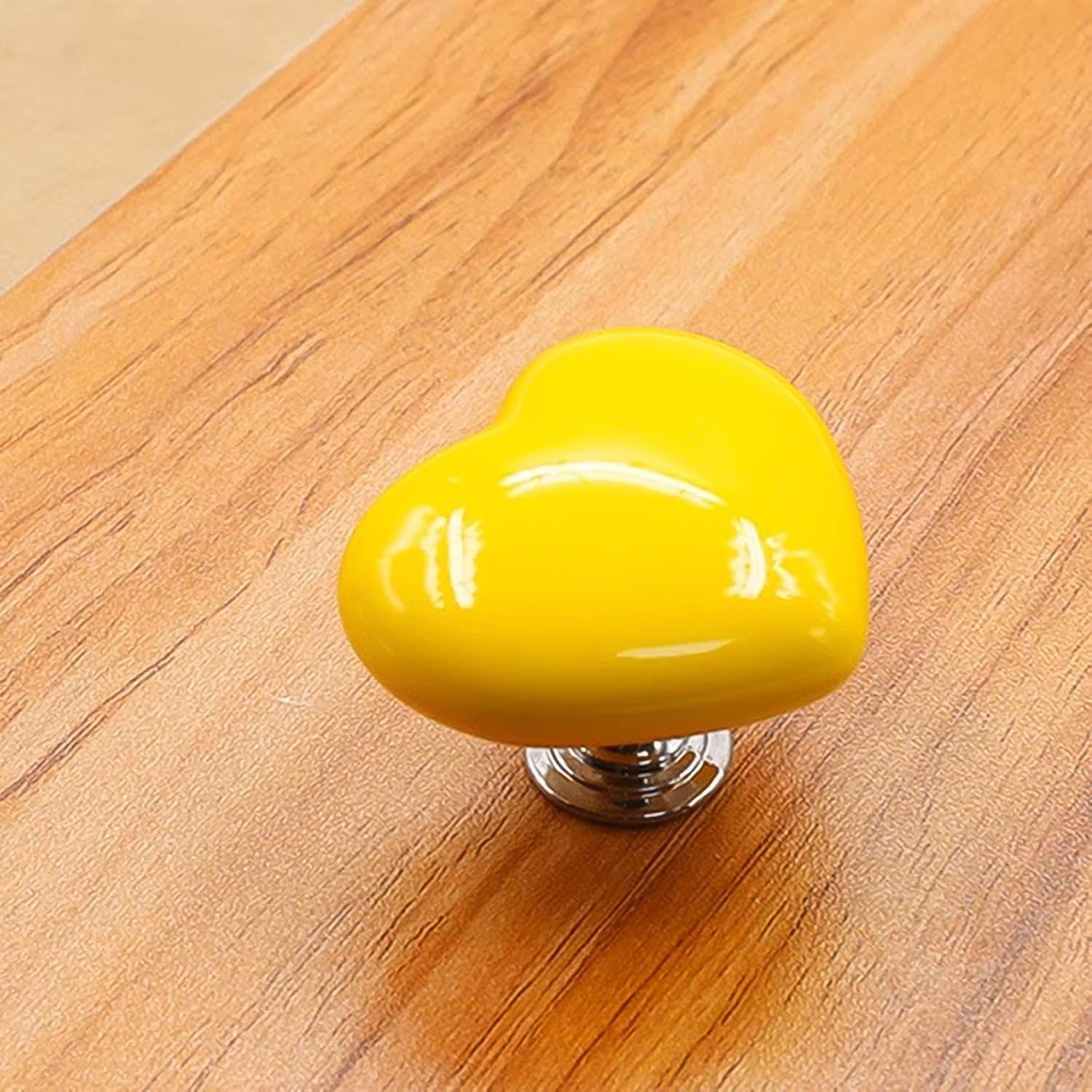 Multipurpose Cabinet Door Handle Drawer, Heart-shaped Knob Pulls Toilet Press Button (1 Pc) Multipurpose Cabinet Door Handle Drawer, Heart-shaped Knob Pulls Toilet Press Button (1 Pc)